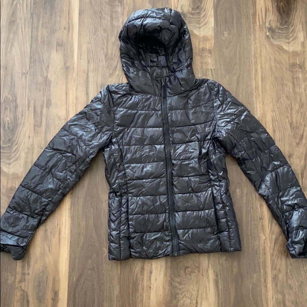 Uniqlo Black Down Puffer Jacket
